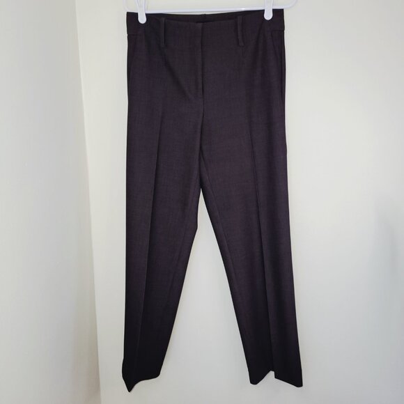 Talbots Southampton Brown Straight Leg Trousers Dress Pants Women's Size 4 - Picture 3 of 13